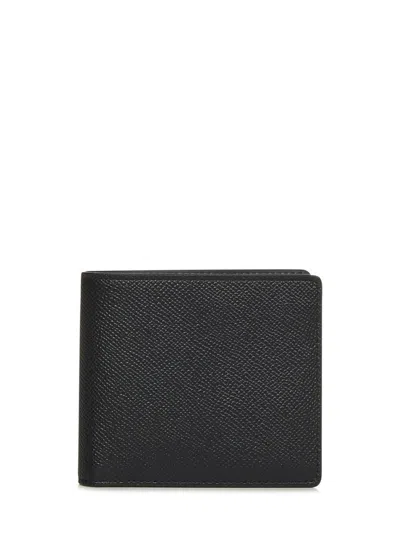 Maison Margiela Four Stitches Bi-fold Wallet Accessories In Black