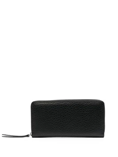 Maison Margiela Wallets Black Lea - Unisex