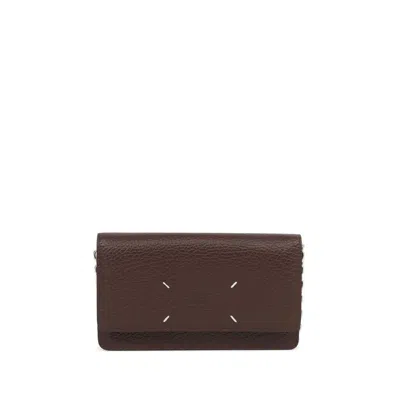 Maison Margiela Wallets In Brown