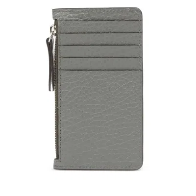 Maison Margiela Wallets Gray In Brown