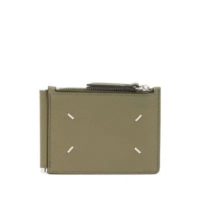 Maison Margiela Wallets In Green