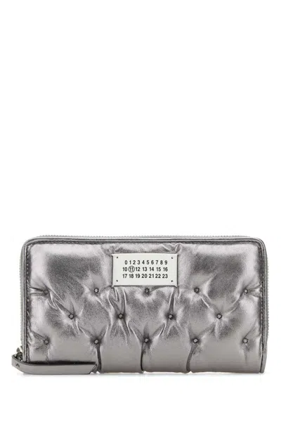 Maison Margiela Glam Slam Wallet In Grey