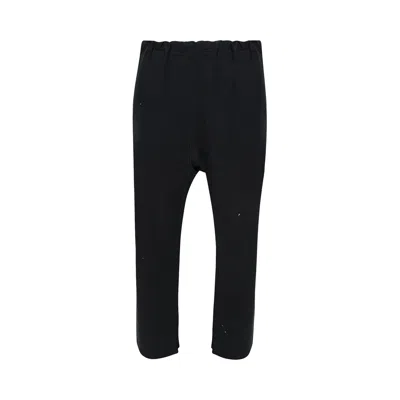 Pre-owned Maison Margiela Washed Fleece Sweatpants 'black' | Men's Size 48