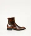 Maison Margiela Waxed Leather Boots Man Nutmeg