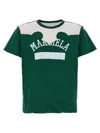 Maison Margiela Décortiqué T-shirt In Green