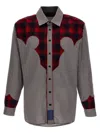 Maison Margiela Multi Color Pendleton Insert Shirt With