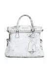 Maison Margiela Loved To Death Shoulder Bag In White