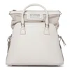 Maison Margiela 5ac Medium White Crossbody Bag In Gray