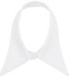 Maison Margiela Oversized-pointed Cotton Collar In 100 White