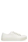 MAISON MARGIELA WHITE CANVAS LOW-TOP SNEAKER WITH ICONIC CLEFT TOE FOR WOMEN