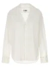 Maison Margiela White Cotton Shirt In White