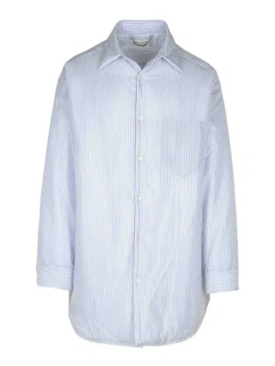 Maison Margiela White Cupro Shirt In Blanco