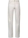 Maison Margiela Straight-leg Mid-rise Jeans In White