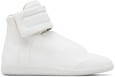 Maison Margiela Future Sneaker With Padded Ankle Strap For Men In White