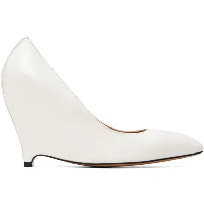 Maison Margiela White Heel-less Pump Heels