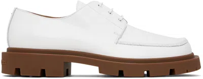 Maison Margiela Ivy Derby Shoes In White