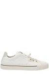 Maison Margiela Baskets Evolution Low Top En Cuir Blanc