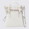 MAISON MARGIELA MAISON MARGIELA WHITE LEATHER MINI 5AC SHOULDER BAG