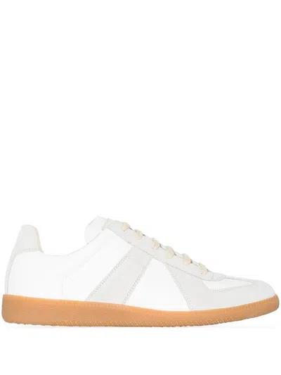 Maison Margiela White Leather Sneakers For Women | Spring/summer 2024 Collection