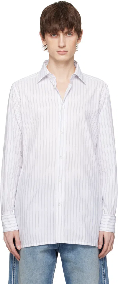 Maison Margiela White Long-sleeved Shirt