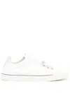 MAISON MARGIELA WHITE NEW EVOLUTION LACE-UP SNEAKERS IN LEATHER WOMAN
