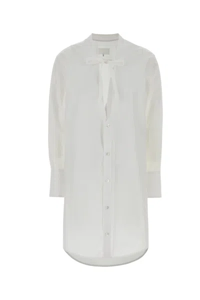 Maison Margiela White Poplin Shirt Dress