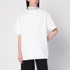 Maison Margiela White Reversed Shirt T-shirt In White