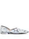 Maison Margiela Bianchetto Grecian Slippers Man Mat Bianchetto