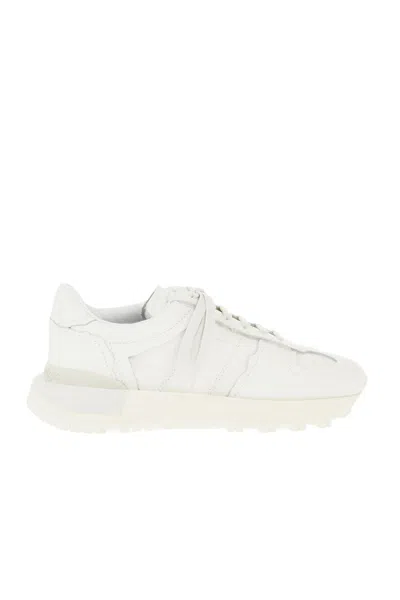 Maison Margiela White Solid Sneakers