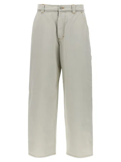 Maison Margiela Wide Gampa Jeans In White