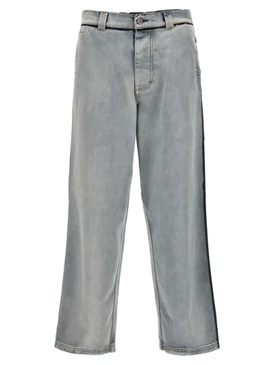 Maison Margiela Wide-leg Jeans In Icy Slip