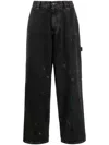 MAISON MARGIELA MAISON MARGIELA WIDE LEG PAINT JEANS