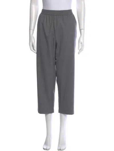 Pre-owned Maison Margiela Wide Leg Pants In Gray