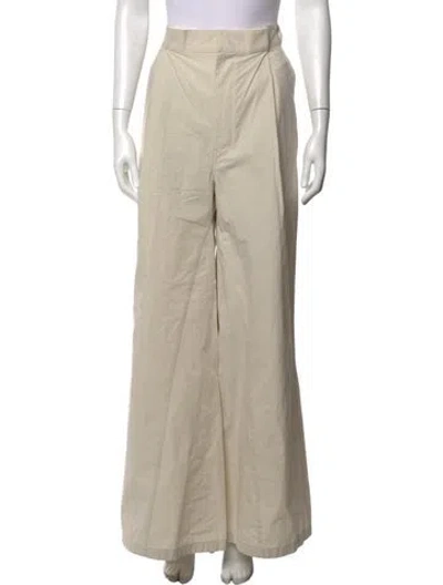 Pre-owned Maison Margiela Wide Leg Pants In Neutral