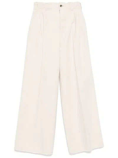 Maison Margiela Wide-leg Trousers With High Waist
