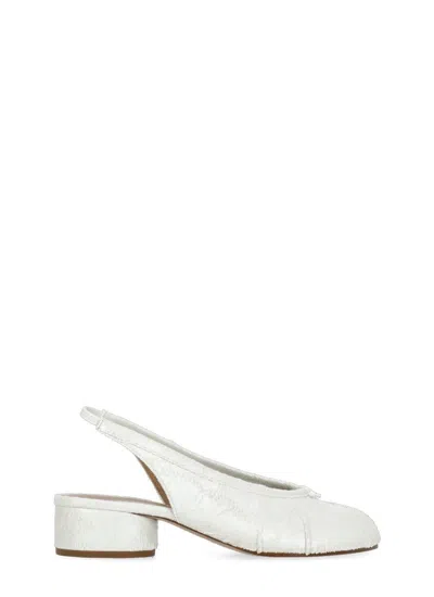 Maison Margiela With Heel In White