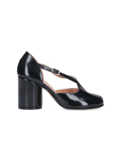 Maison Margiela With Heel In Black