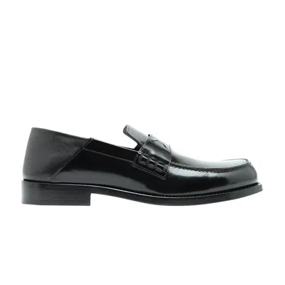 Pre-owned Maison Margiela Wmns Four Stitch Penny Loafer 'black' 2021 | Women's Size 35