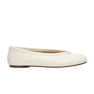 Pre-owned Maison Margiela Wmns  Tabi Ballerina New 'white' | Women's Size 39