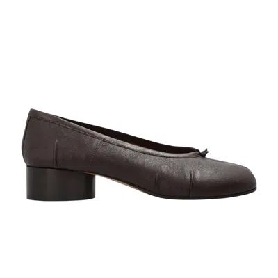 Pre-owned Maison Margiela Wmns New Tabi Ballerina 'siren' | Brown | Women's Size 35