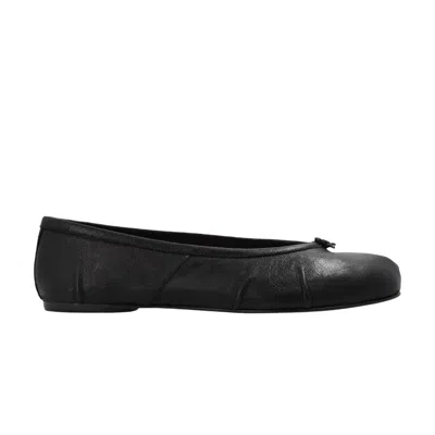 Pre-owned Maison Margiela Wmns Tabi Ballerina Flat 'black' | Women's Size 37