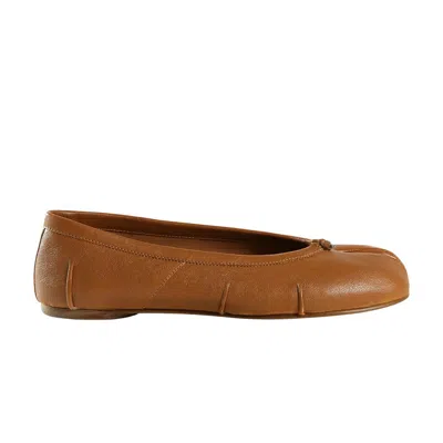 Pre-owned Maison Margiela Wmns Tabi Ballerina 'light Brown' | Women's Size 36