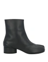 Maison Margiela Woman Ankle Boots Black Size 5.5 Soft Leather