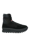 Maison Margiela Woman Ankle Boots Black Size 8 Leather In Black