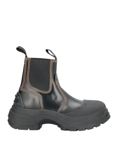Maison Margiela Ankle Boots In Black