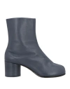 Maison Margiela Dark Grey Tabi Low Boot Women In Purple