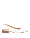 Maison Margiela Woman Ballet Flats White Size 7.5 Leather