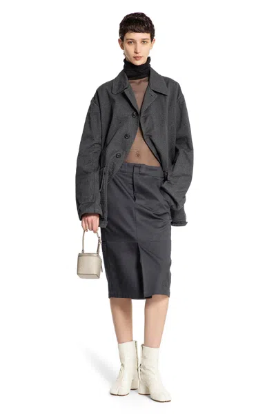 Maison Margiela Woman Black Bodysuits