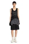 Maison Margiela Woman Black Dresses In Black