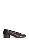 Maison Margiela Woman Black Flats In Black